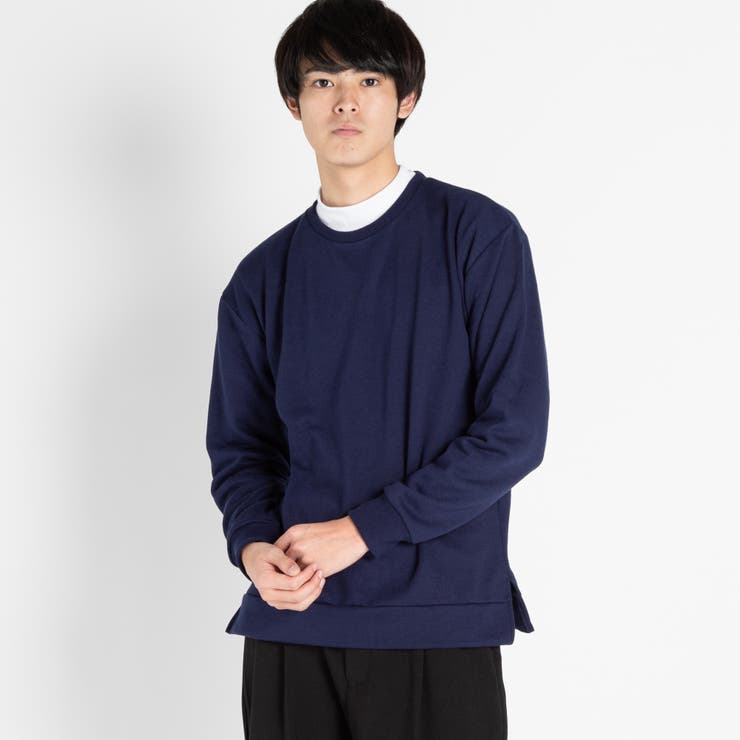 モックネックTアンサンブル起毛スウェット BR18WN11 M019[品番