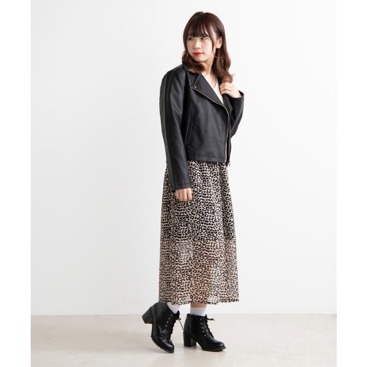【美品】ソブ-AKKO × Sov.-ダル糸ミラノリブライダースジャケット DOUBLE STANDARD CLOTHING - AKKO × Sov. / ダル糸ミラノリブ