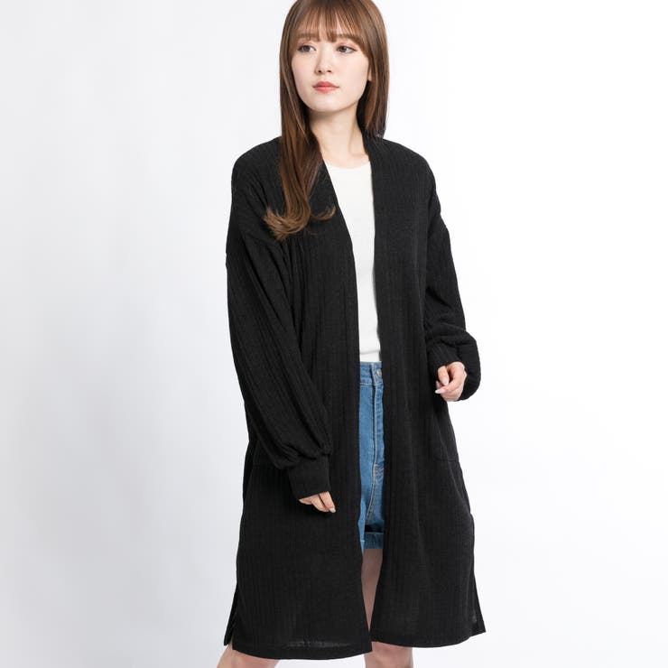 リブロングカーディガン Bs19sp03 L001 品番 Wg Wego Women ウィゴー のレディースファッション通販 Shoplist ショップリスト