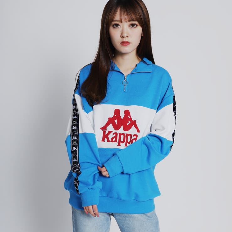 Kappa別注ハーフZIPスウェット MC19SP02-L002[品番：WG010036350