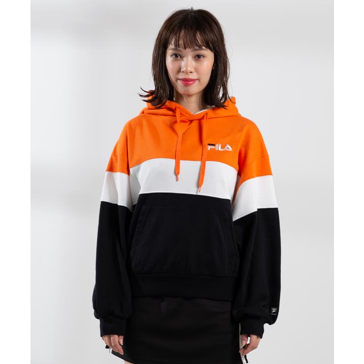 FILA別注切替フードパーカー[品番：WG010036431]｜WEGO【WOMEN