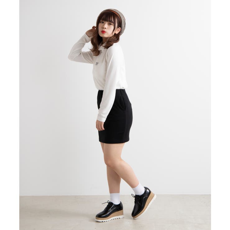 スウェットシンプルミニスカート Br19sp02 L044 品番 Wg Wego Women ウィゴー のレディースファッション通販 Shoplist ショップリスト