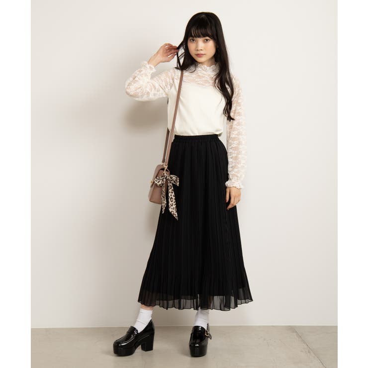 シフォンプリーツロングスカート BR19SP02-L023 | WEGO【WOMEN】 | 詳細画像13 