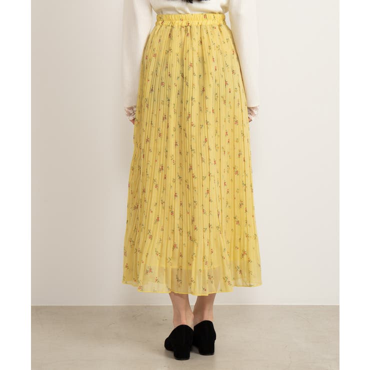 シフォンプリーツロングスカート BR19SP02-L023 | WEGO【WOMEN】 | 詳細画像4 