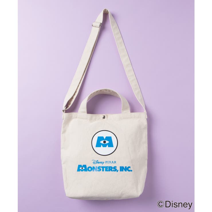 Disney別注モンスターズインクキャンバストートバッグ MC19SP03[品番