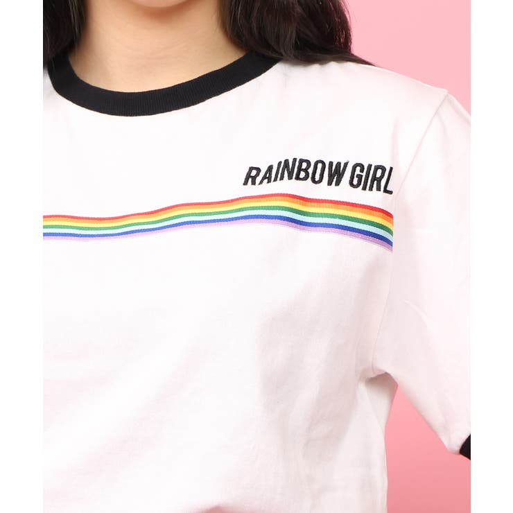 Wc レインボーリンガーtシャツ 品番 Wg Wego Women ウィゴー のレディースファッション通販 Shoplist ショップリスト