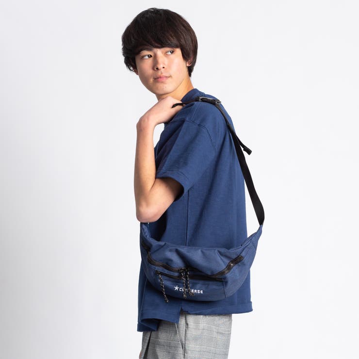 CONVERSE別注ロゴウエストバッグ MC19SM04-MG0003[品番