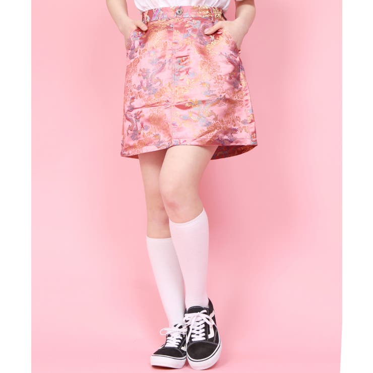 Wc チャイナ柄スカート 品番 Wg Wego Women ウィゴー のレディースファッション通販 毎日送料無料 Shoplist ショップリスト