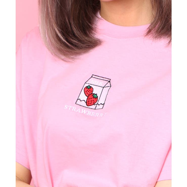 【WC】イチゴミルクTシャツ