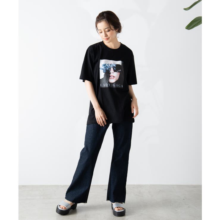 レディー・ガガ別注Tシャツ MC19SM06-M003[品番：WG010038139]｜WEGO