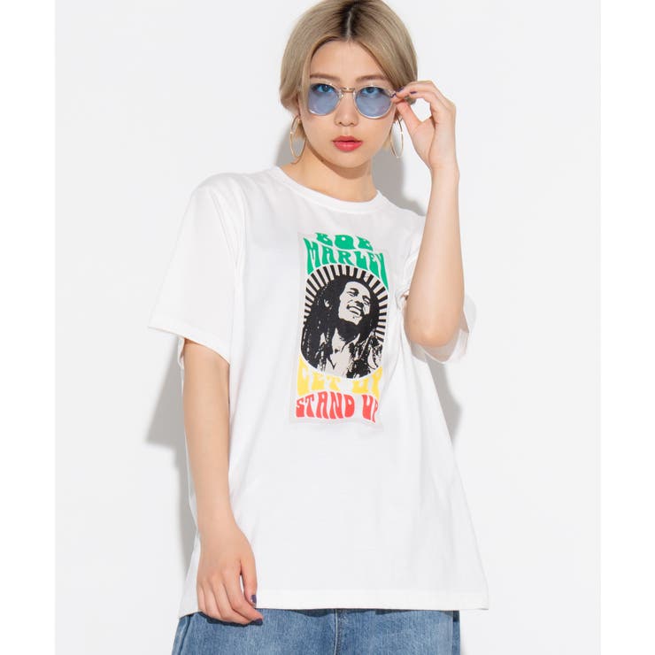 ボブ・マーリー別注Tシャツ MC19SM06-M007[品番：WG010038143]｜WEGO