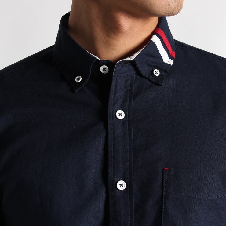 トリコ配色切替シャツ[品番：WG010017622]｜WEGO【MEN】（ウィゴー）の 