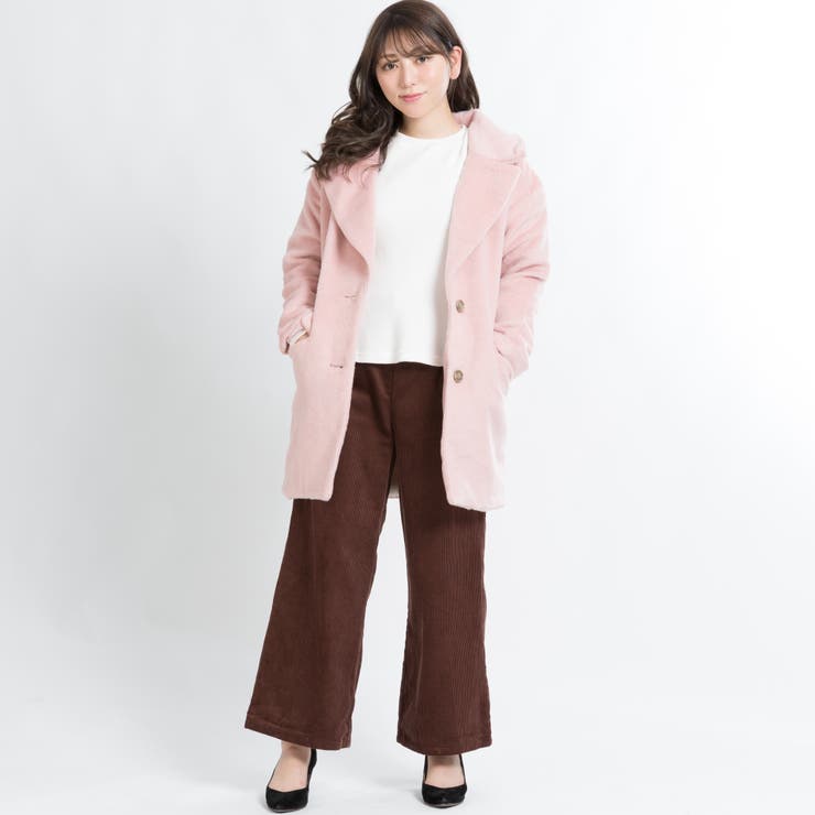 BIGカラーチェスターコート[品番：WG010004853]｜WEGO【WOMEN