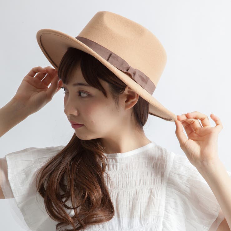 ツバ広ハット BR15WN11-LG0017[品番：WG010004104]｜WEGO【WOMEN