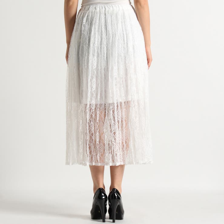 2wayレースプリーツスカート Br16sm08 L001 品番 Wg Wego Women ウィゴー のレディースファッション通販 Shoplist ショップリスト