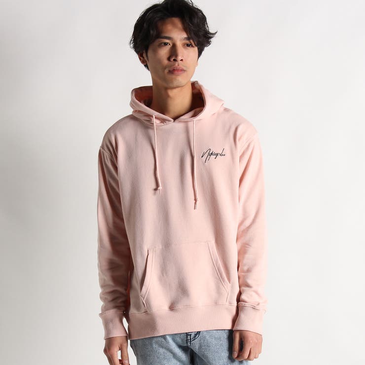 ロゴ刺繍プルパーカー[品番：WG010017339]｜WEGO【MEN