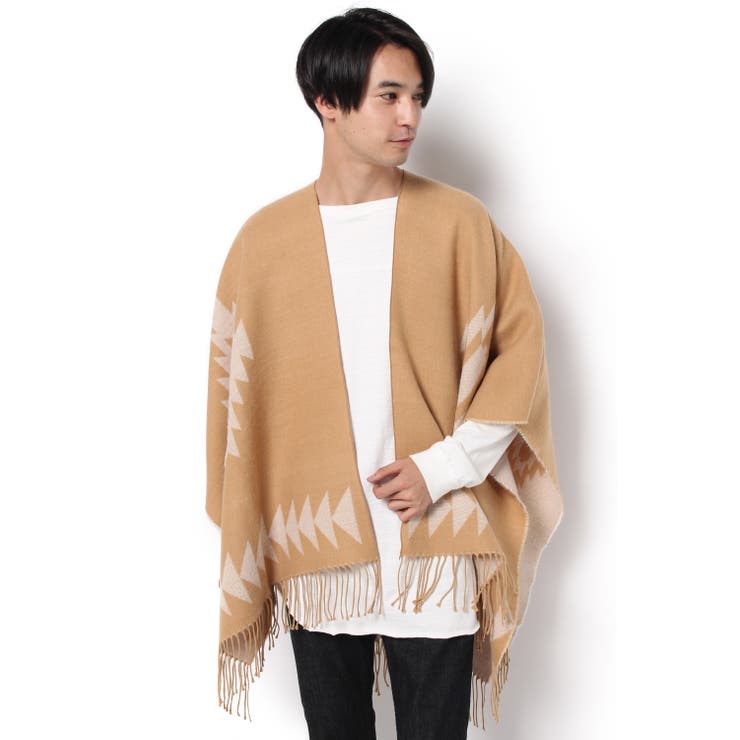 WEGO/オルテガ柄ポンチョ[品番：WG010000242]｜WEGO【MEN】（ウィゴー