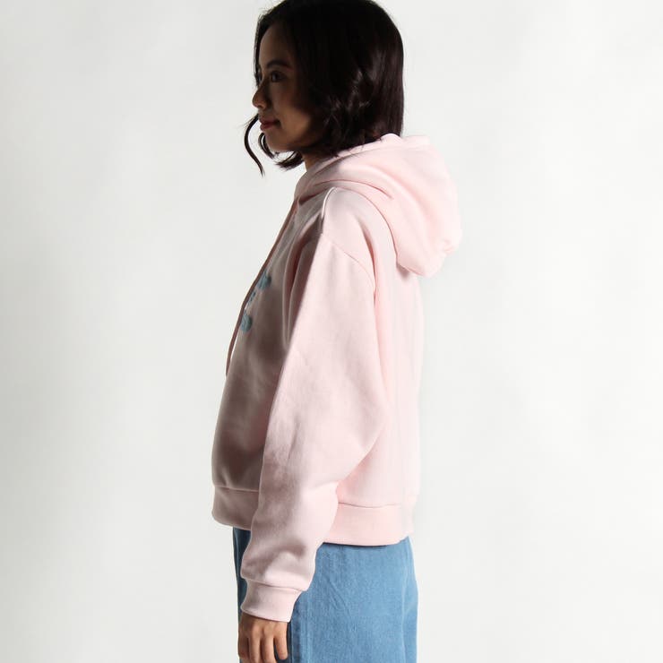 ラブロゴクロップドパーカー[品番：WG010016963]｜WEGO【WOMEN