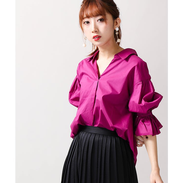 キャンディスリーブ7分袖シャツ BR17AU09-L010[品番：WG010022869  