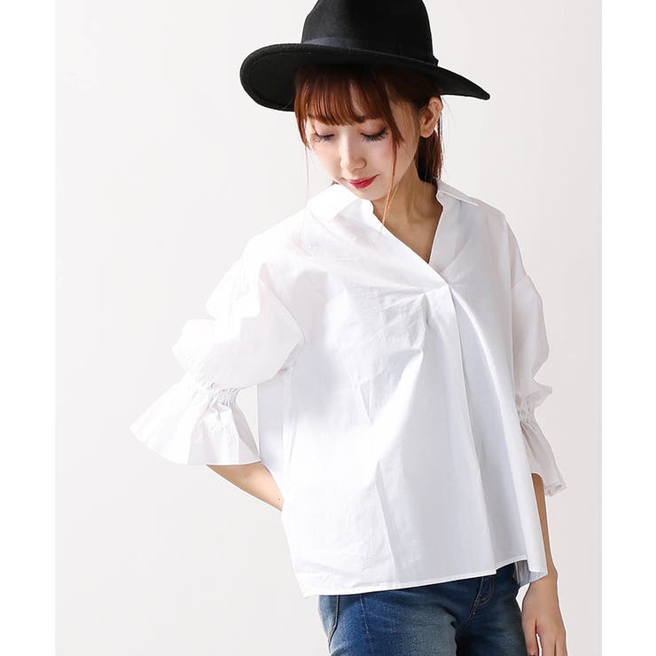 キャンディスリーブ7分袖シャツ BR17AU09-L010[品番：WG010022869  