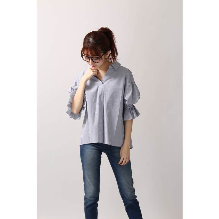 キャンディスリーブ7分袖シャツ BR17AU09-L011[品番：WG010022870  