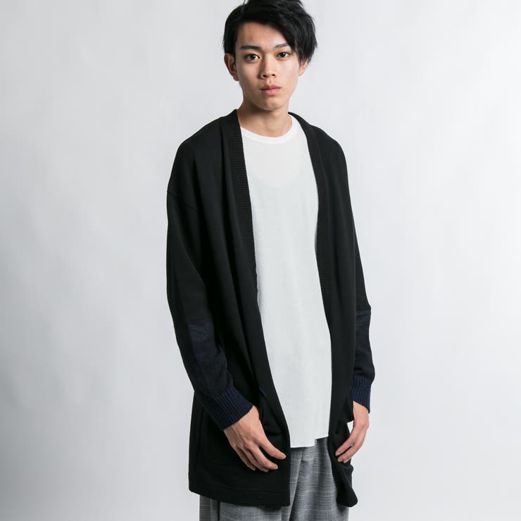 L.G.B ブラック リネン カーディガン サイズ1 お出かけにもリラックス