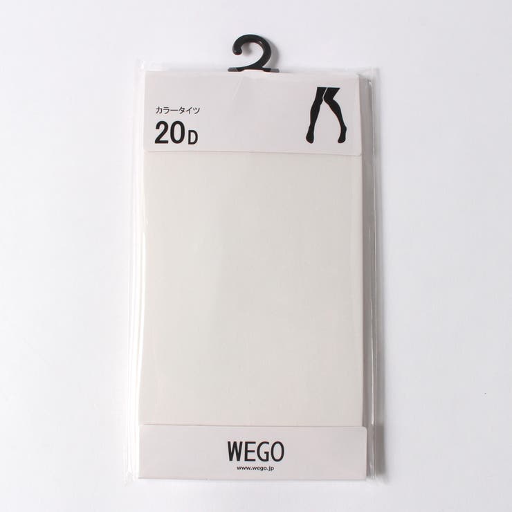 ホワイト | 20デニールタイツ BR17AW08-LG0001 | WEGO【WOMEN】