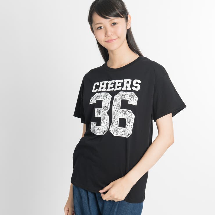 ペイズリーナンバリングTシャツ[品番：WG010020756]｜WEGO【WOMEN 