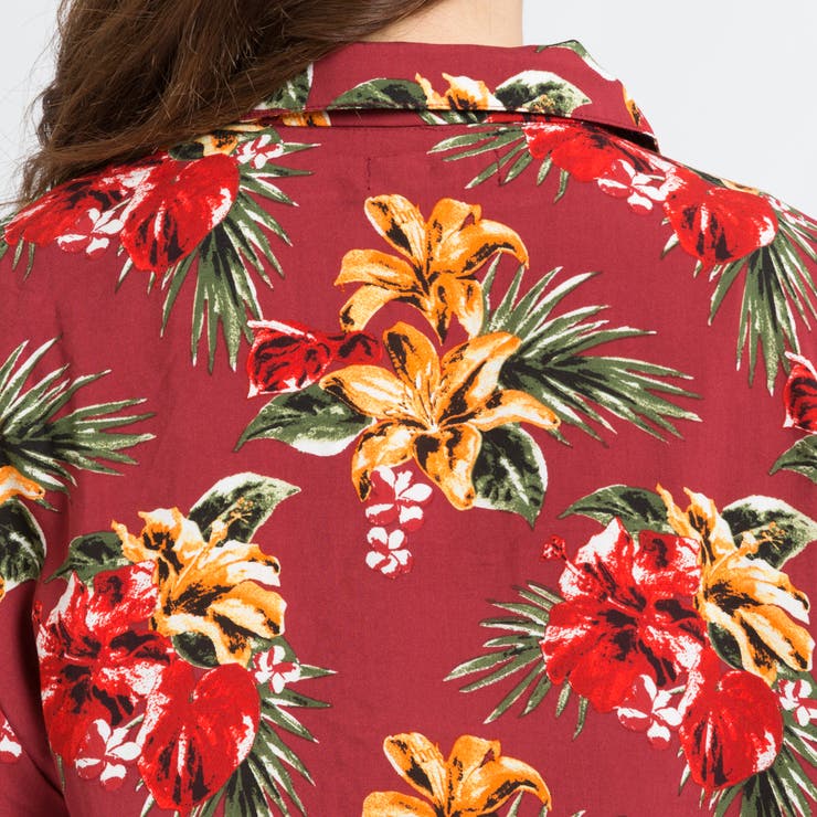 トロピカルアロハシャツ BR17SM07-L058 | WEGO【WOMEN】 | 詳細画像9 