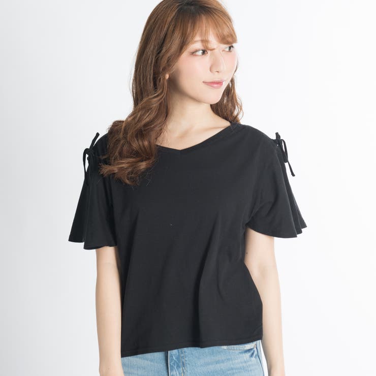 2WAYドロストフレアスリーブカットソー BR17SM07-L080[品番