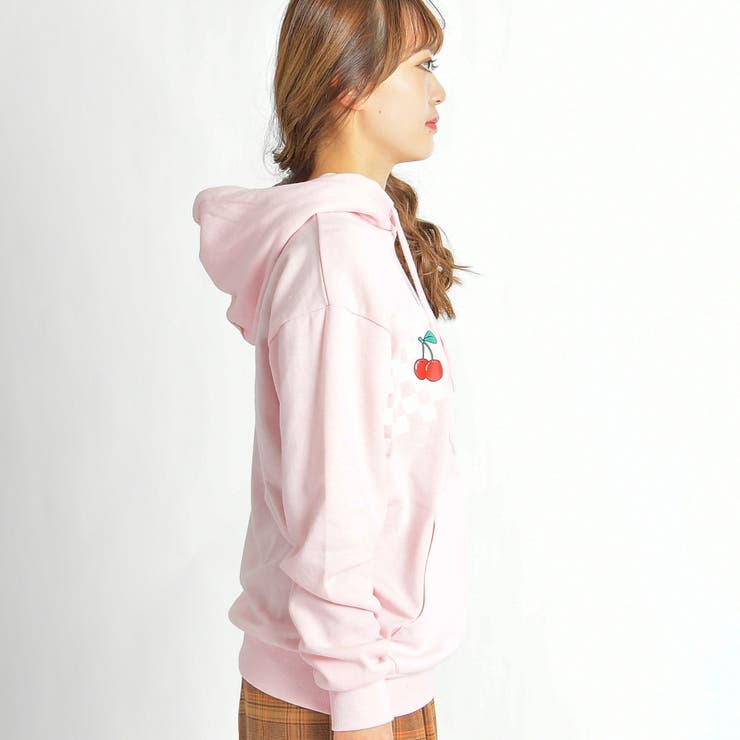 チェッカープリントパーカー BR17WN11-L060 | WEGO【WOMEN】 | 詳細画像2 