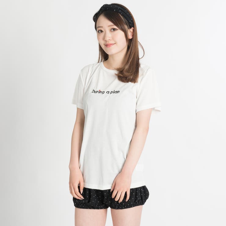 ホワイト | ドットルームウェアセット BR18SP03-L002 | WEGO【WOMEN】