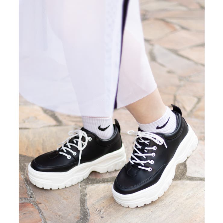 ボリューム厚底スニーカー Br19sm05 Lg0001 品番 Wg Wego Women ウィゴー のレディースファッション通販 Shoplist ショップリスト