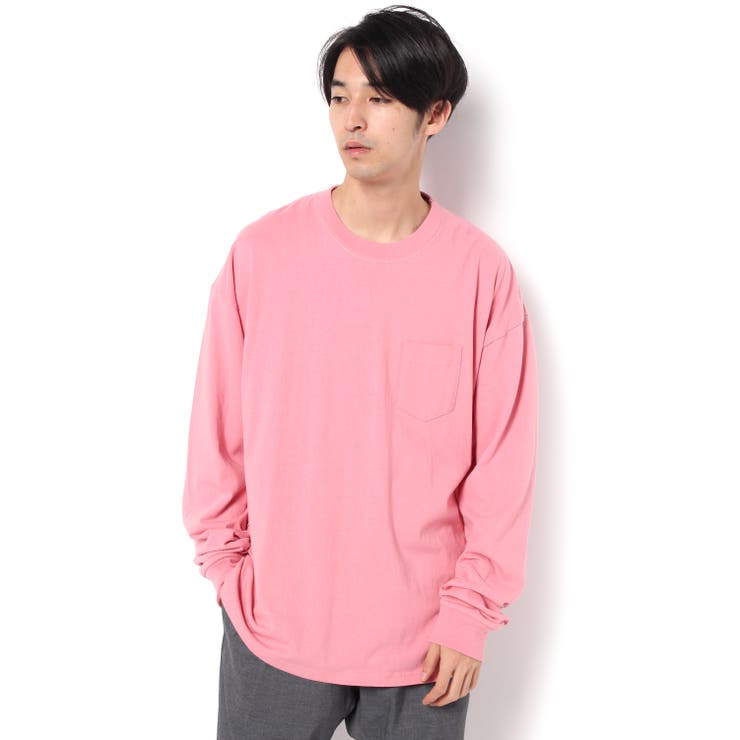 WEGO/USAコットンBIG無地ロングTシャツ[品番：WG010000260]｜WEGO【MEN