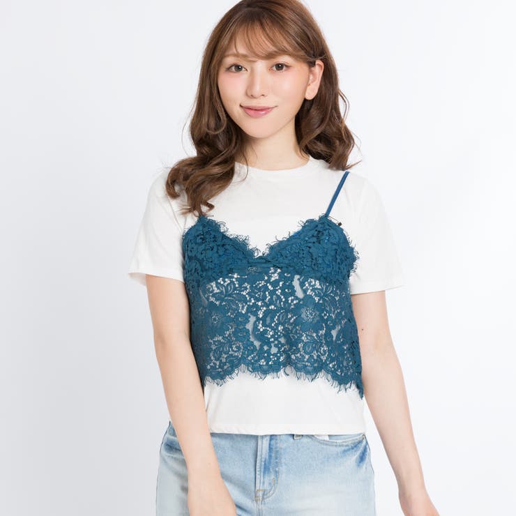 0911▲A85 レースシャツ 赤 レースシャツ（サイズ11） - メルカリ