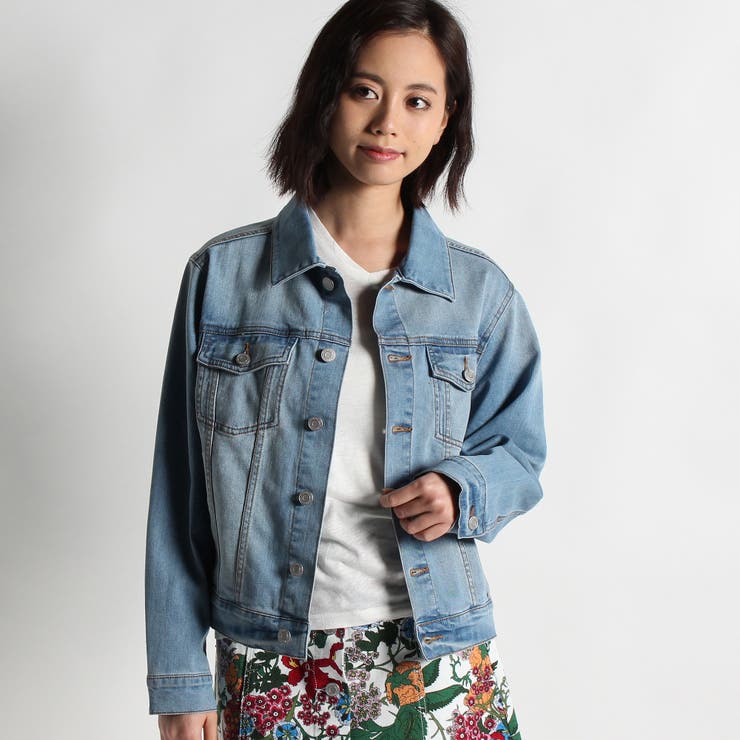 ライクラデニムgジャン Bs17sp01 L015 品番 Wg Wego Women ウィゴー のレディースファッション通販 Shoplist ショップリスト