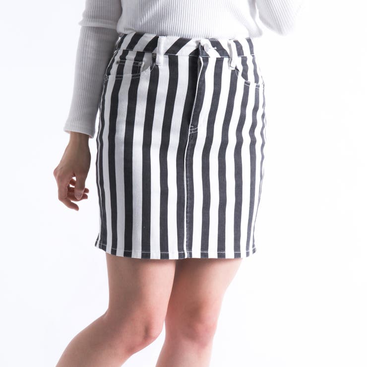 ストレッチタイトスカート デニム denim 春先行[品番