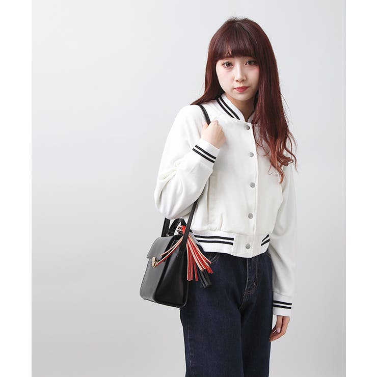 ベロアショートスタジャン BS17SP02-L005[品番：WG010017595