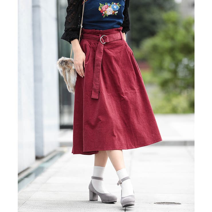 ベルンハルトウィルヘルム カラフルプリントミニスカート