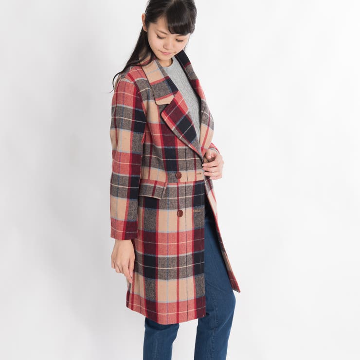 アパルトモン　チェックダブルコート　タグ付き新品 L'Appartement DEUXIEME CLASSE - L'Appartement Check W Coat