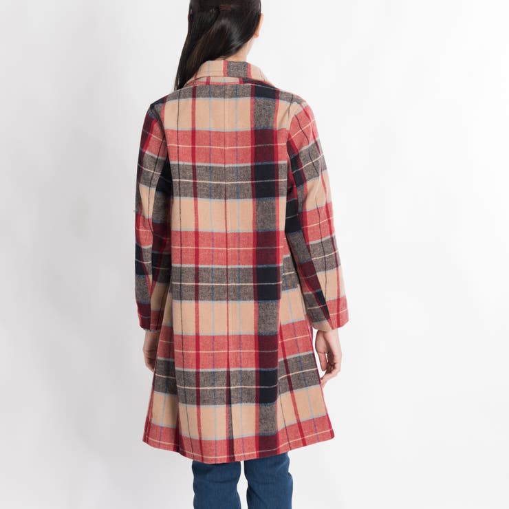 アパルトモン　チェックダブルコート　タグ付き新品 アパルトモン チェックダブルコート タグ付き新品