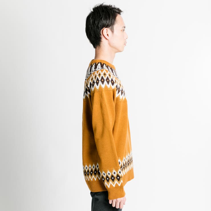 ノルディックニット BS17WN11-M007[品番：WG010024565]｜WEGO【MEN