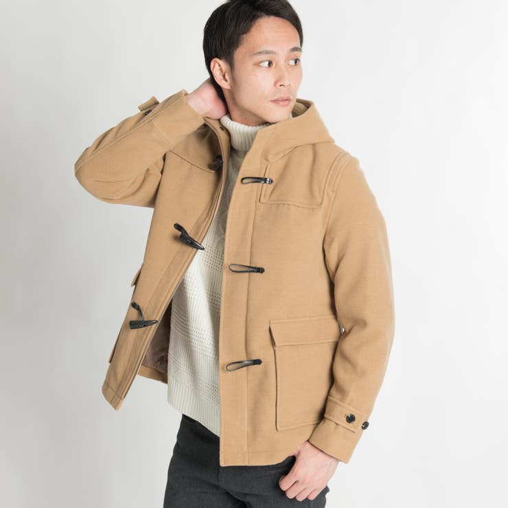 メルトンダッフルコート BS17WN12-M002[品番：WG010022961]｜WEGO【MEN