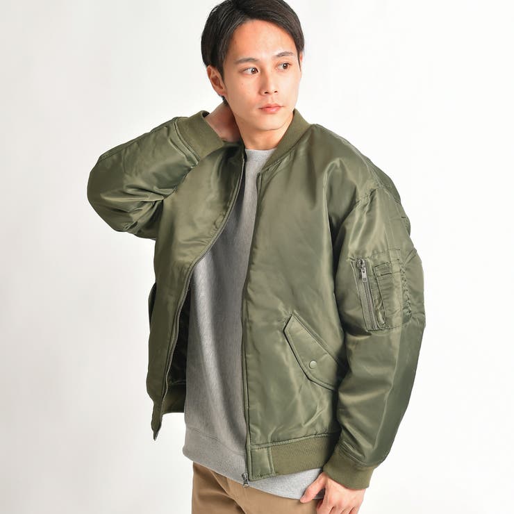 ナイロンキルトMA-1 BS17WN12-M006[品番：WG010024573]｜WEGO【MEN