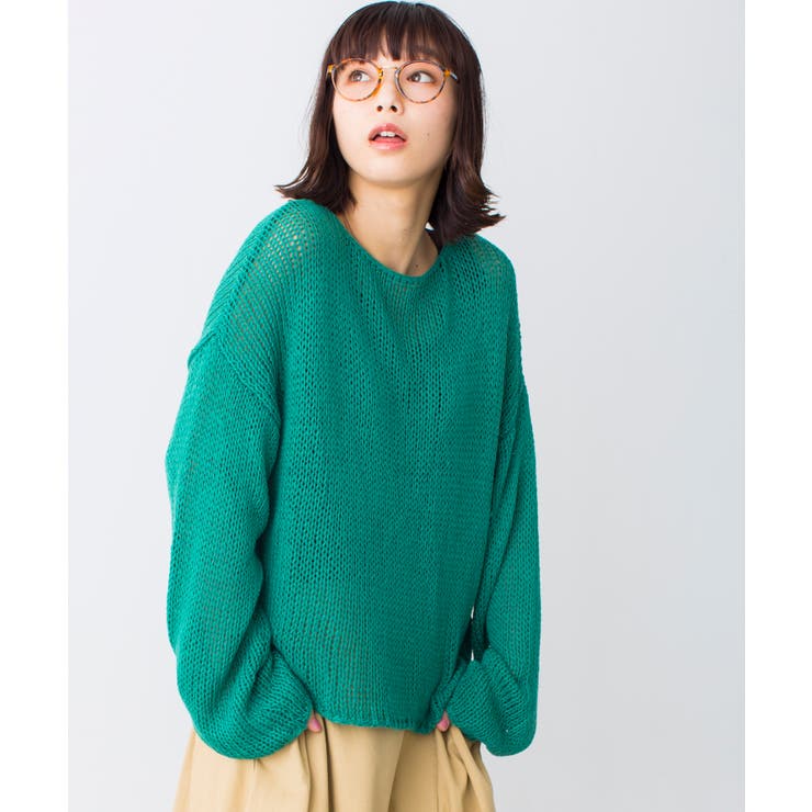 リリーヤーンビッグシルエットニット Bs18sp01 L010 品番 Wg Wego Women ウィゴー のレディースファッション通販 Shoplist ショップリスト