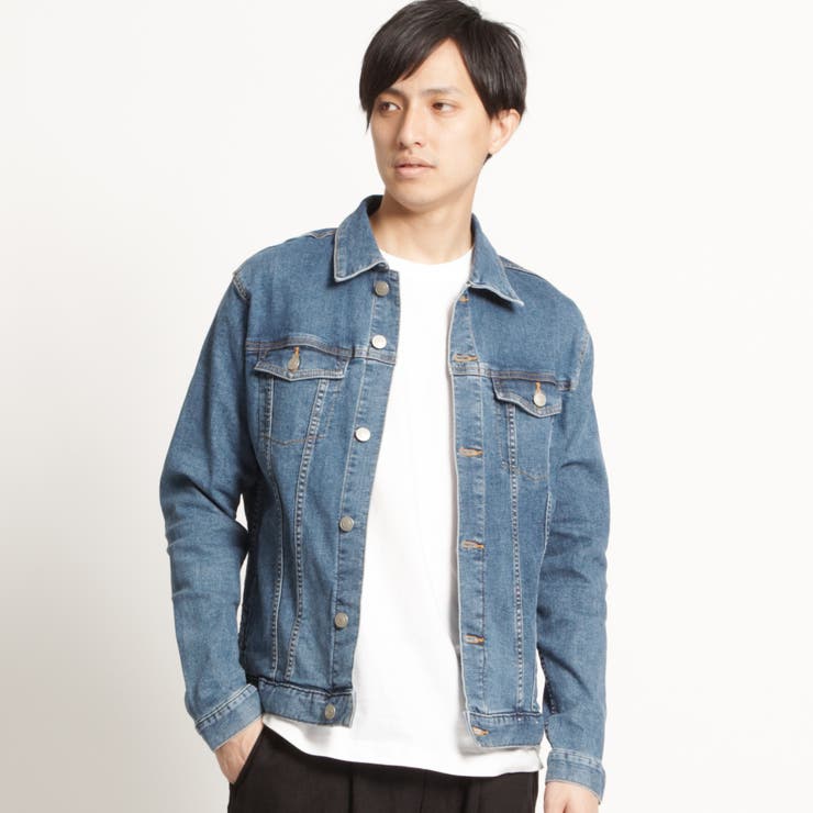 ストレッチデニムジャケット BS18SP02-M009[品番：WG010028760