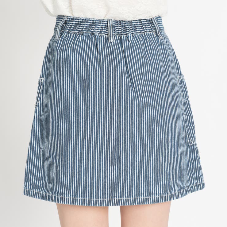 フロントZIP台形ミニスカート BS18SP12-L032[品番：WG010027630]｜WEGO