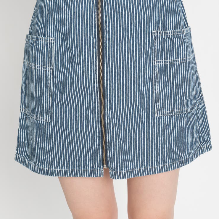 フロントZIP台形ミニスカート BS18SP12-L032[品番：WG010027630]｜WEGO