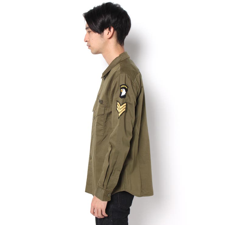 Wego ワッペンミリタリーシャツ 品番 Wg Wego Men ウィゴー のメンズファッション通販 Shoplist ショップリスト