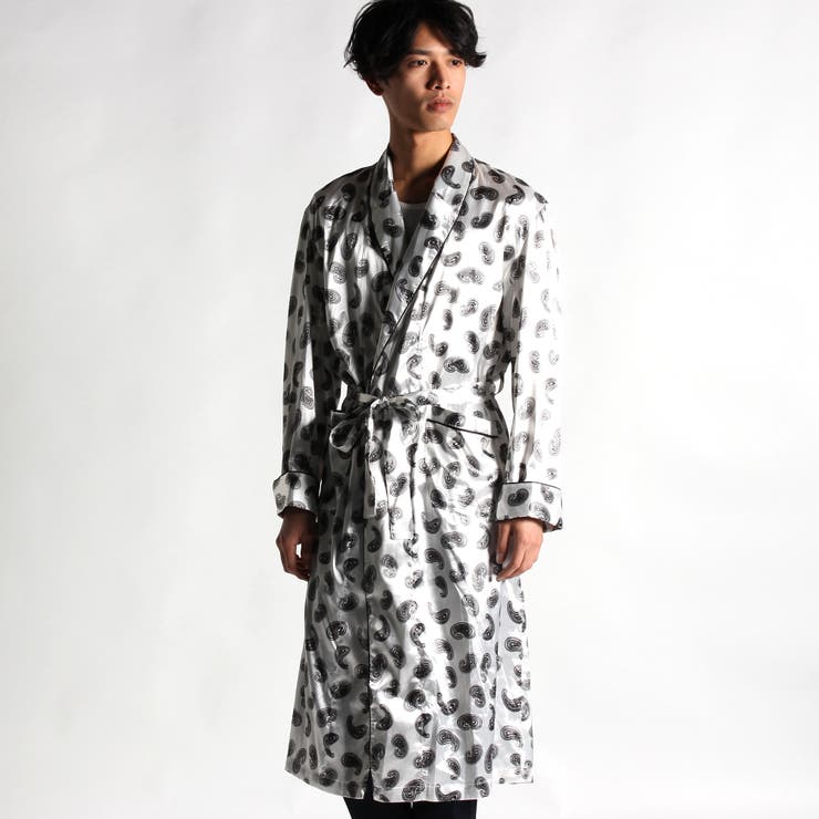 ペイズリーパイピングガウン[品番：WG010001910]｜WEGO【MEN  